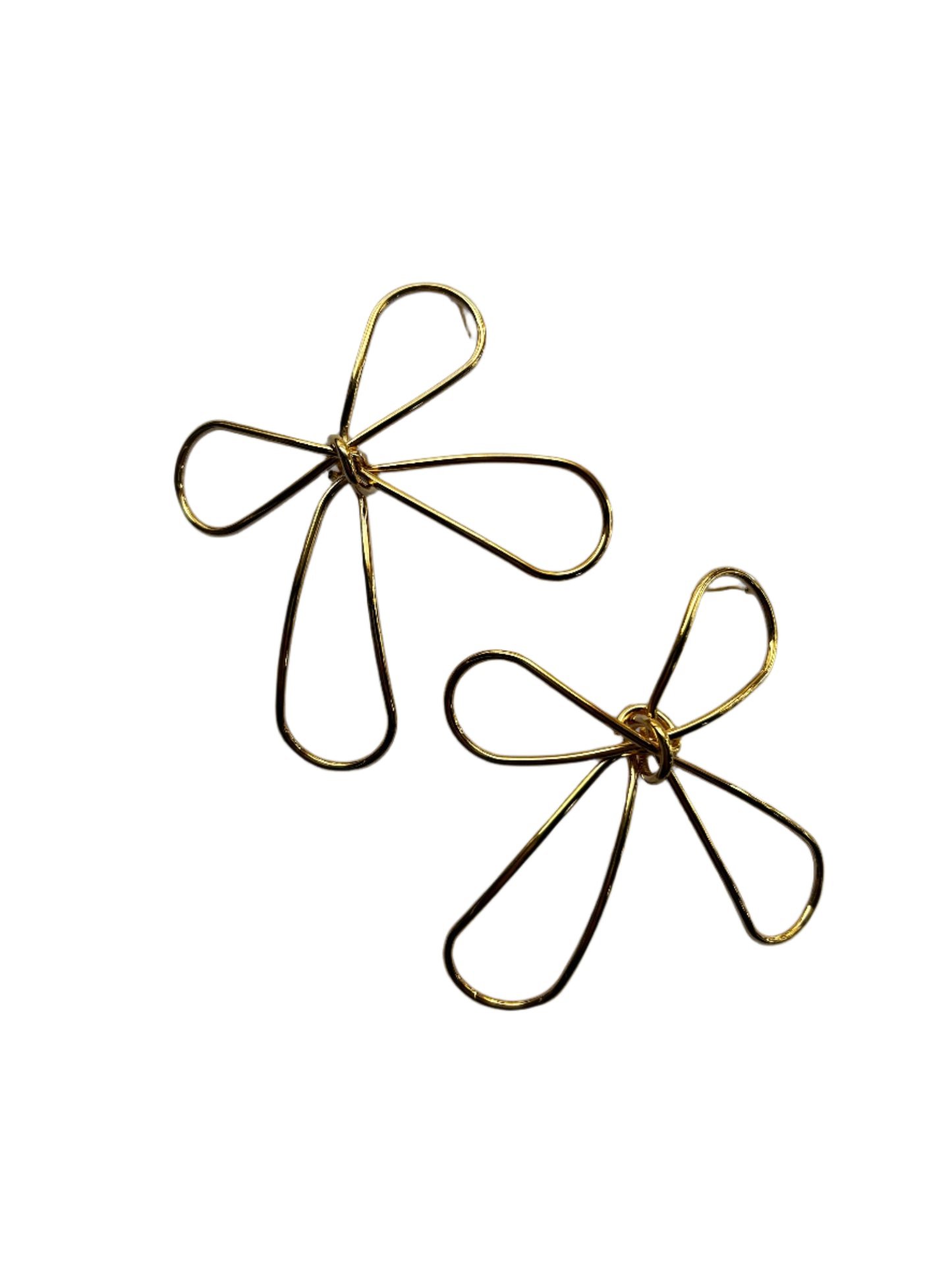 The Floral Wire Earrings