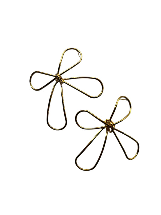 The Floral Wire Earrings